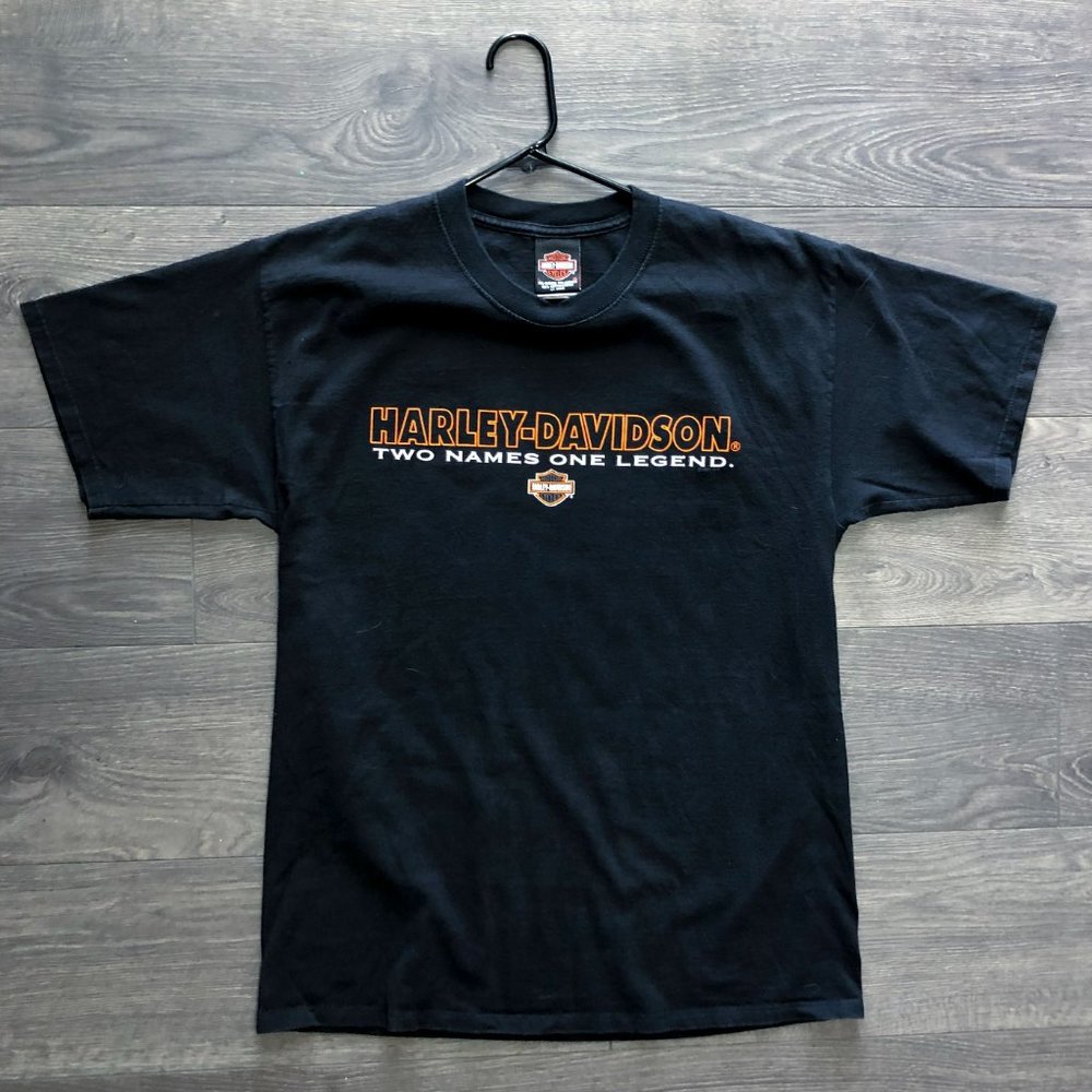 Harley Davidson Motorcycles men's t-shirt size large - Eldridges St Johns